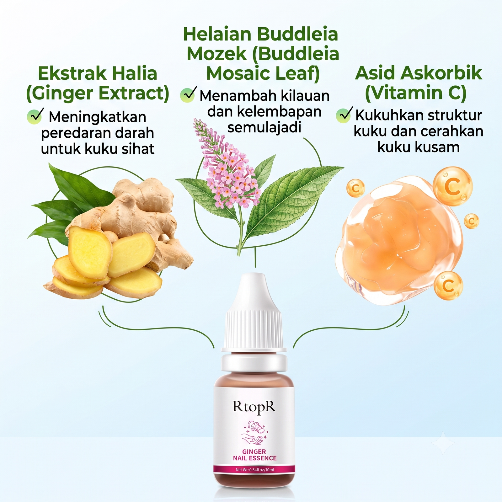 Nail Care Serum tekstur serum