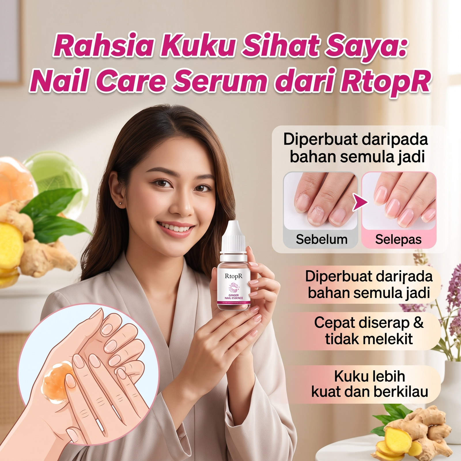 Nail Care Serum produk asli